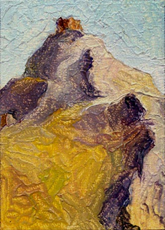 Крепостная гора. Девичья башня (10х7см) 1973 (850 у.е.)