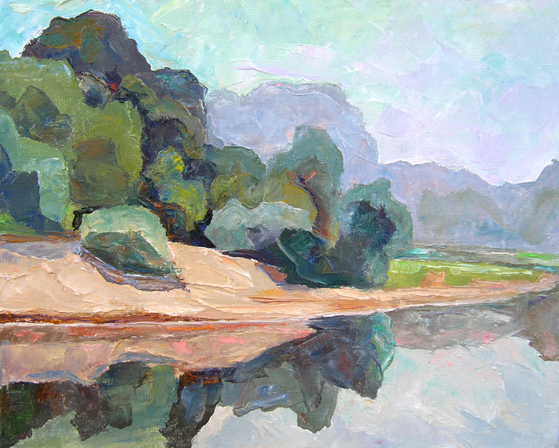  Утренний свет. / The Morning Light. 2010, oil, canvas, 40x51cm