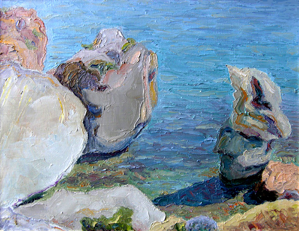 Карадаг. В бухте Пасхи. Karadag. In The Paskha Cove. 2004